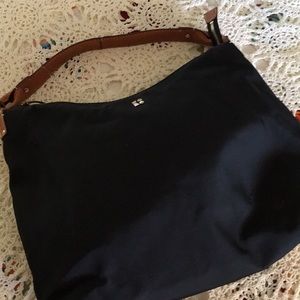 Black Kate spade cheetah lined handbag